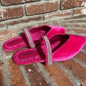 Torrid Velvet Mules